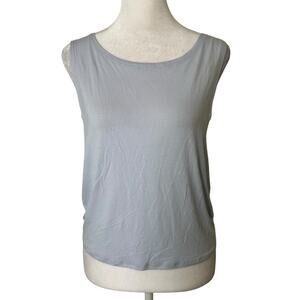 Aerie Offline light blue open back tank top size L